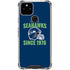 NFL Seattle Seahawks Helmet Google Pixel 5 Clear Case